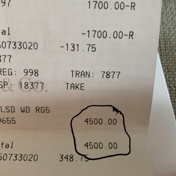 Tiffany Atlas white gold and diamond ring 18k - Picture 2 of 7